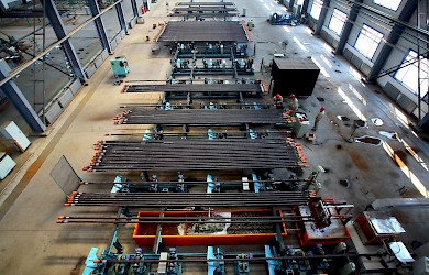 Drill pipe production line